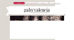 Desktop Screenshot of gabyvalenciawp.com